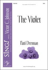 The Violet SSA choral sheet music cover